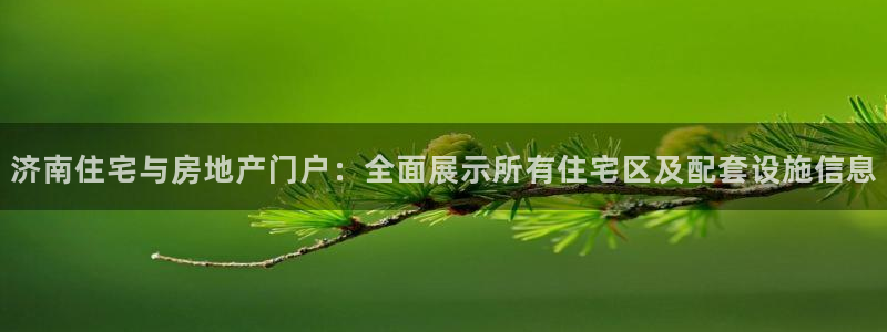 新宝5骗术：济南住宅与房地产门户：全面展示所有住宅区及配套设