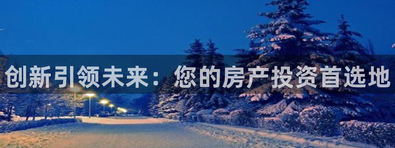 新宝5如何注册：创新引领未来：您的房产投资首选地