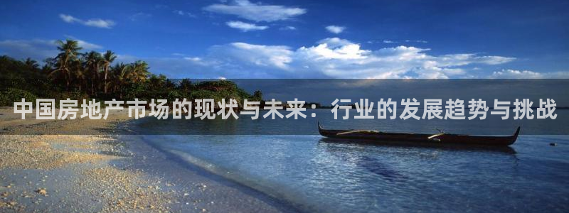 新宝5官网平台：中国房地产市场的现状与未来：行业的发展趋势与