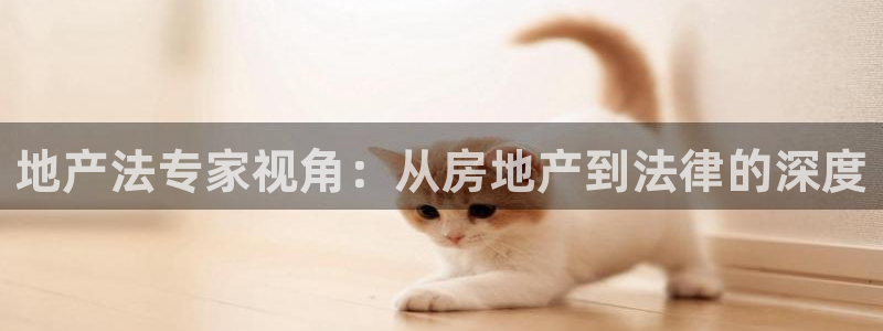 新宝5侹刔：地产法专家视角：从房地产到法律的深度