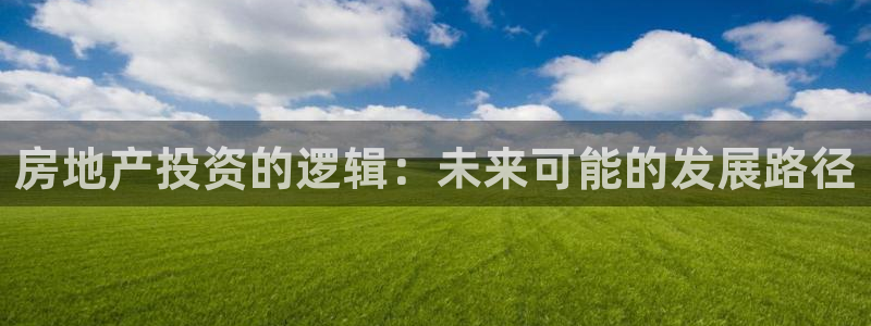 新宝5平台注册资金：房地产投资的逻辑：未来可能的发展路径