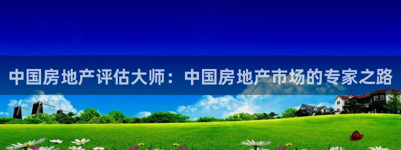 新宝5是谁：中国房地产评估大师：中国房地产市场的专家之路