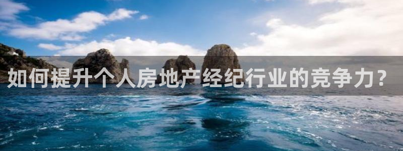 新宝5挂机：如何提升个人房地产经纪行业的竞争力？