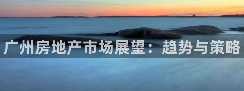 新宝5娱乐如：广州房地产市场展望：趋势与策略