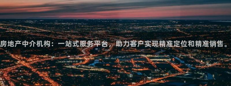 新宝5登录测速中心：房地产中介机构：一站式服务平台，助力客户