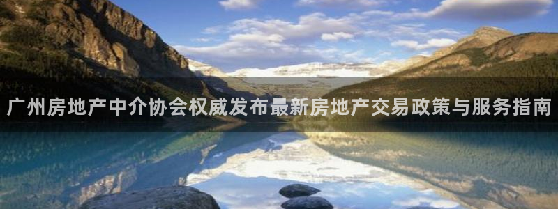 新宝5安卓版：广州房地产中介协会权威发布最新房地产交易政策与