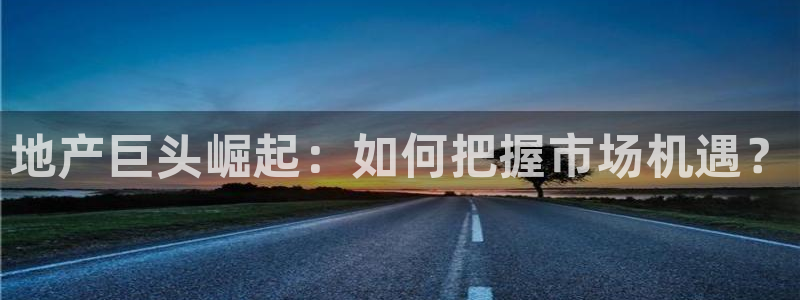 新宝5娱乐登录：地产巨头崛起：如何把握市场机遇？