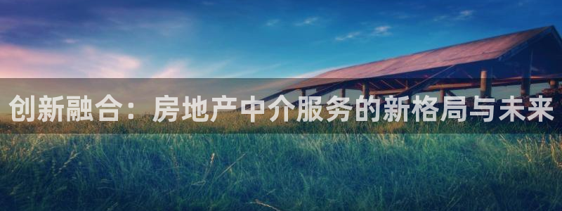 新宝娱乐5：创新融合：房地产中介服务的新格局与未来