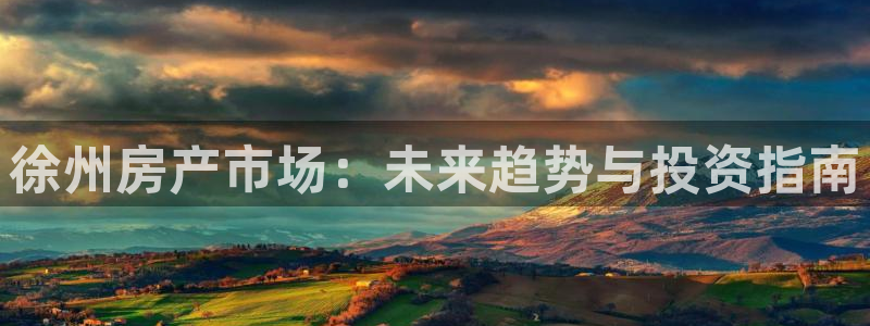 新宝5登录测速中心：徐州房产市场：未来趋势与投资指南