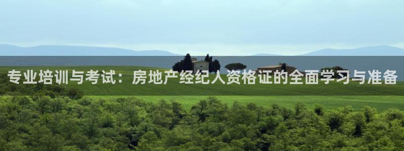 新宝股东王听2 5 5：专业培训与考试：房地产经纪人资格证的