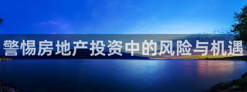新宝5平台登录注册：警惕房地产投资中的风险与机遇